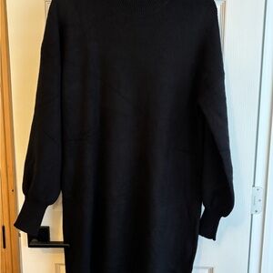 Black Women's Sweater Dress